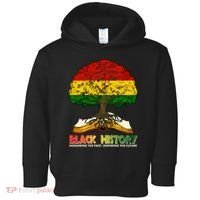 Celebrate Black History Honoring The Past Inspiring The Future Tree Root Book Toddler Hoodie thumb 0