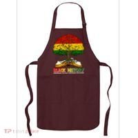 Celebrate Black History Honoring The Past Inspiring The Future Tree Root Book Apron thumb 0