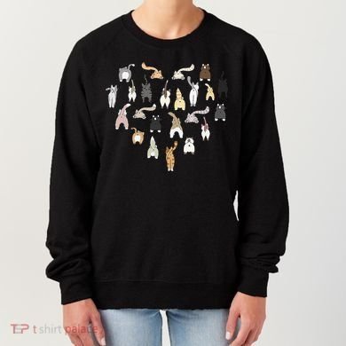Cat Butt Heart Women's Sweatshirt