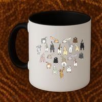 Cat Butt Heart Coffee Mug thumb 2