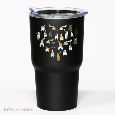Cat Butt Heart Tumbler