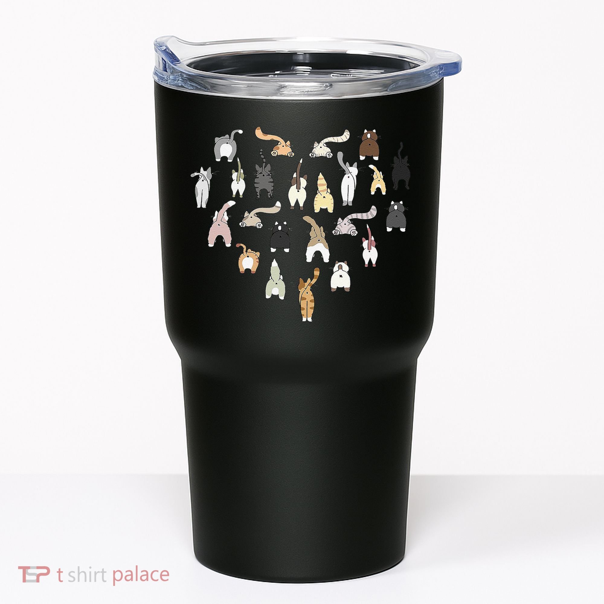 Cat Butt Heart Tumbler