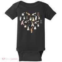 Cat Butt Heart Baby Bodysuit thumb 0