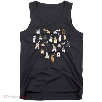 Cat Butt Heart Tank Top