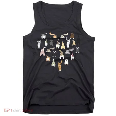 Cat Butt Heart Tank Top