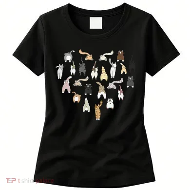 Cat Butt Heart Women's T-Shirt