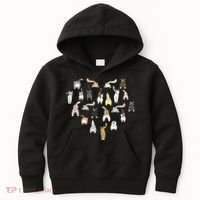 Cat Butt Heart Kids Hoodie thumb 0