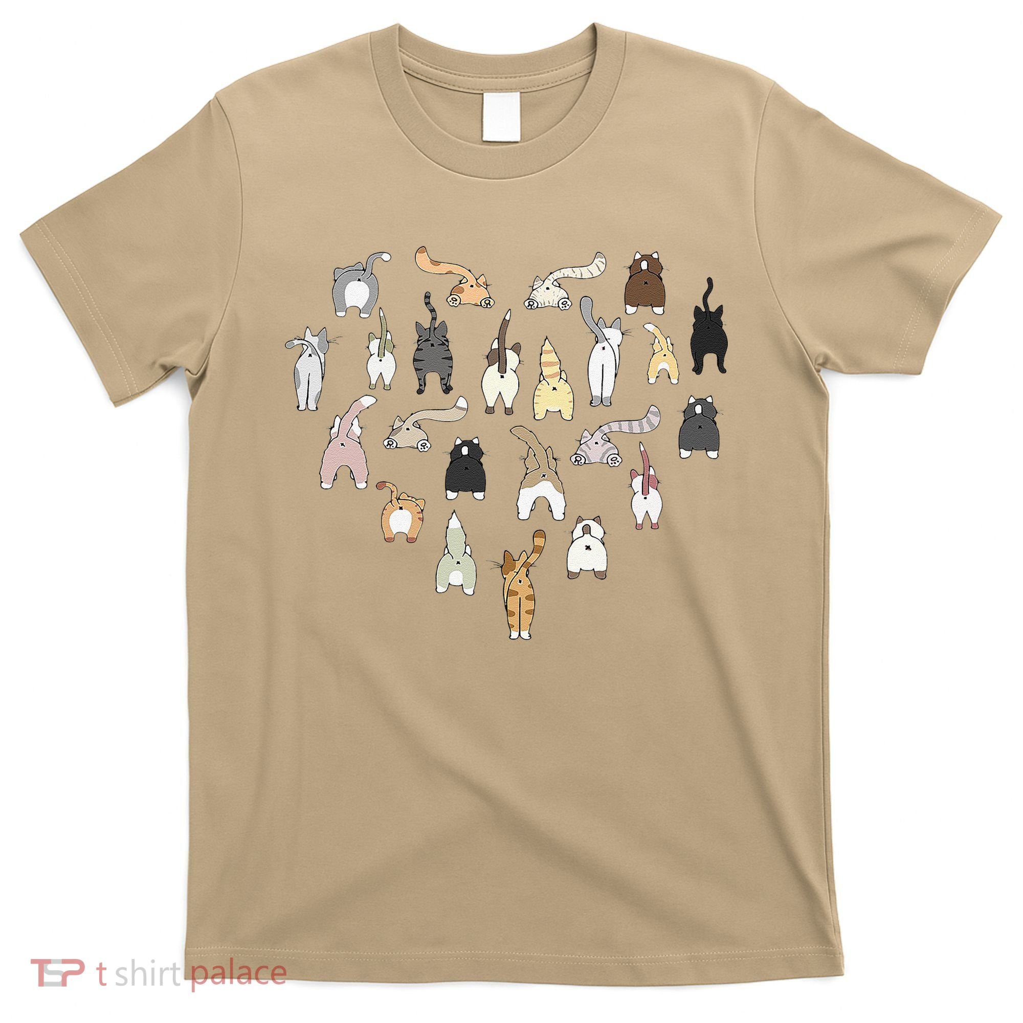 Cat Butt Heart T-Shirt