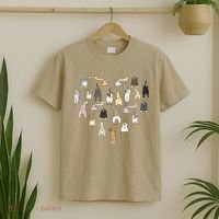 Cat Butt Heart T-Shirt thumb 2