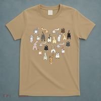 Cat Butt Heart T-Shirt thumb 5