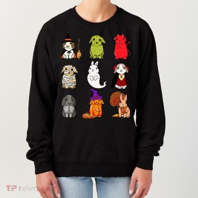 Cute Bunny Halloween Bunnies Rabbit Women's Sweatshirt