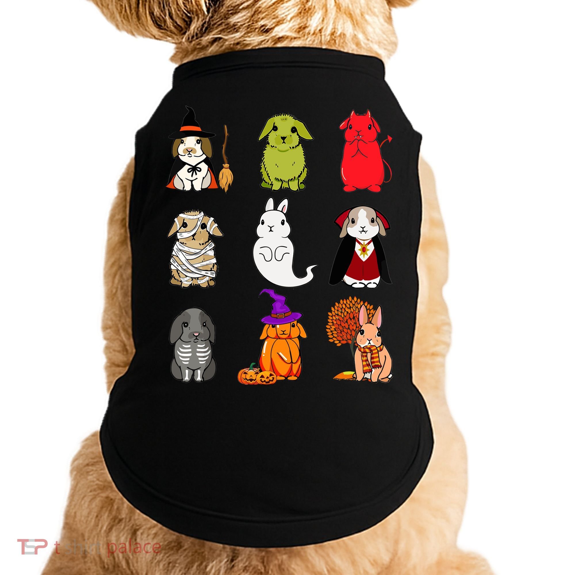 Cute Bunny Halloween Bunnies Rabbit Doggie Tank