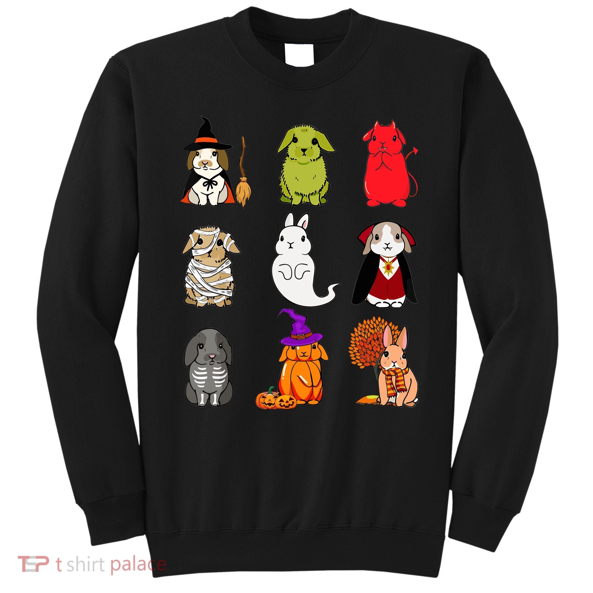 Cute Bunny Halloween Bunnies Rabbit Sweatshirt