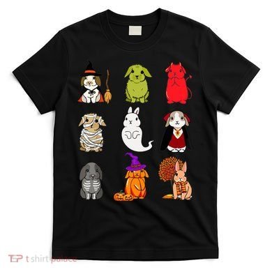 Cute Bunny Halloween Bunnies Rabbit T-Shirt