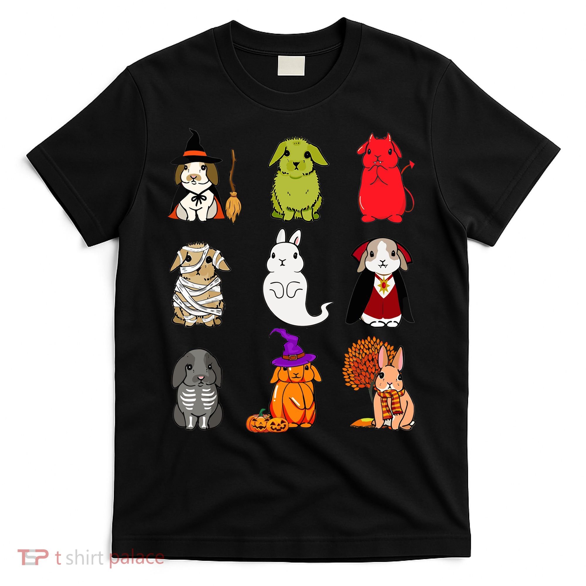 Cute Bunny Halloween Bunnies Rabbit T-Shirt