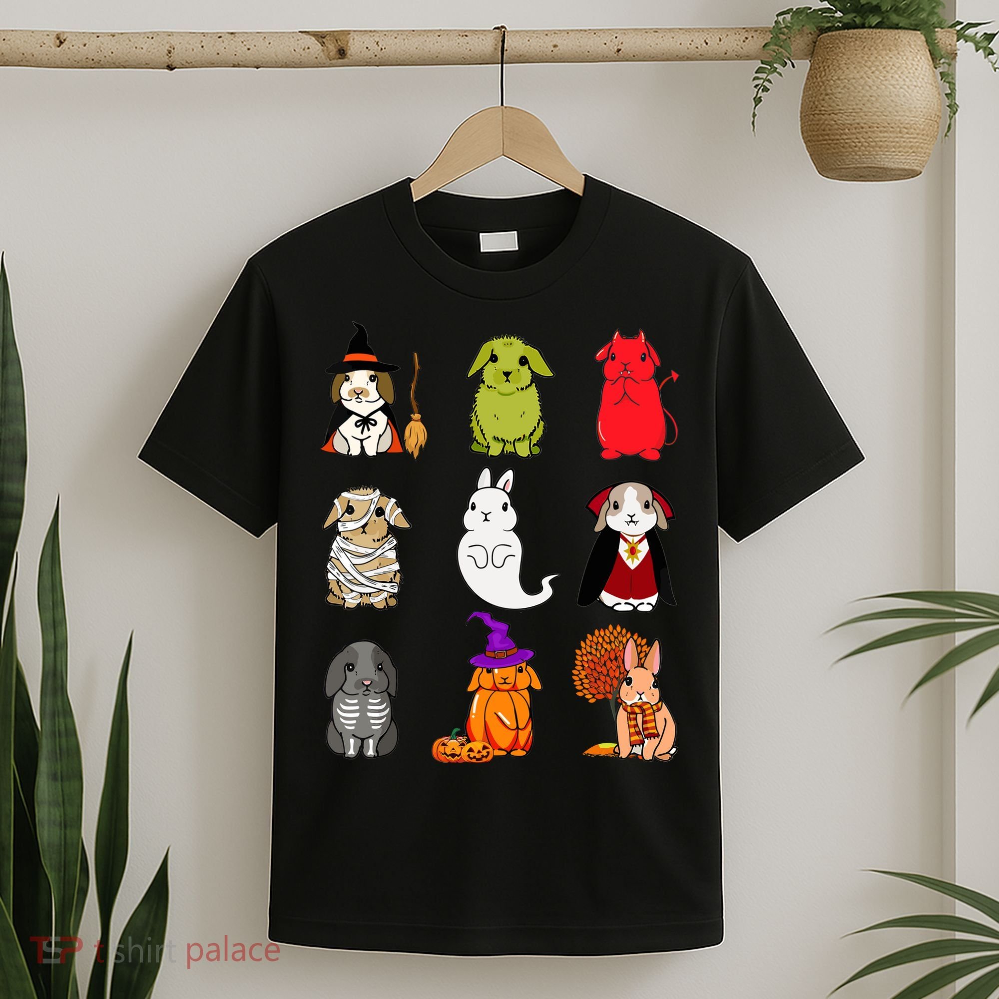 Cute Bunny Halloween Bunnies Rabbit T-Shirt