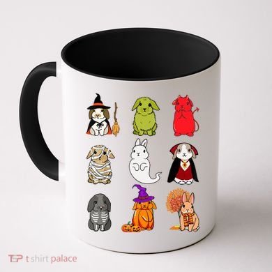 Cute Bunny Halloween Bunnies Rabbit Coffee Mug