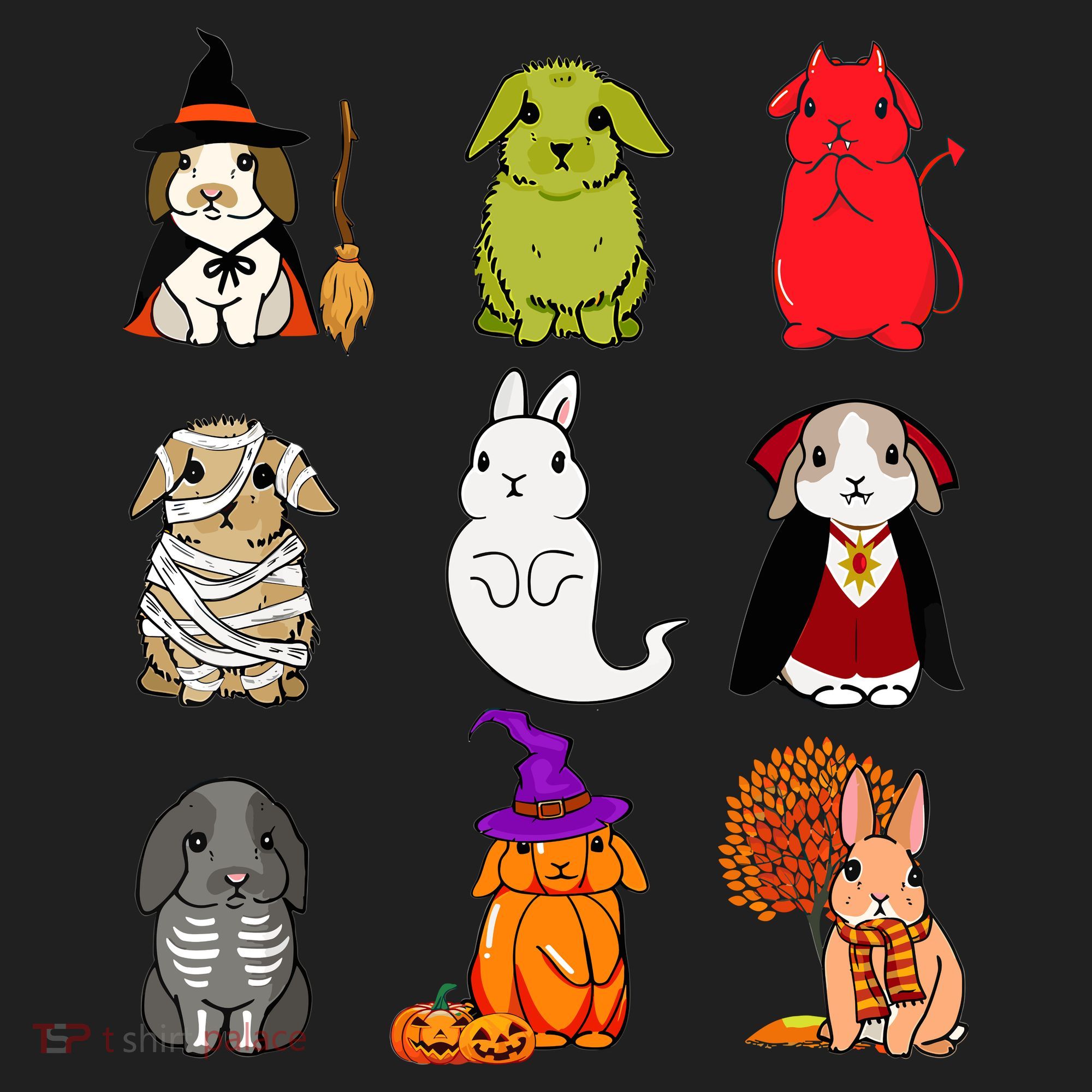 Cute Bunny Halloween Bunnies Rabbit Beanie