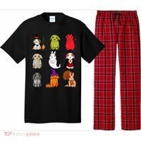 Cute Bunny Halloween Bunnies Rabbit Pajama Set thumb 0