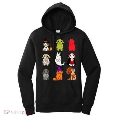 Cute Bunny Halloween Bunnies Rabbit Women's Hoodie