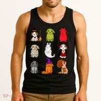 Cute Bunny Halloween Bunnies Rabbit Tank Top thumb 3