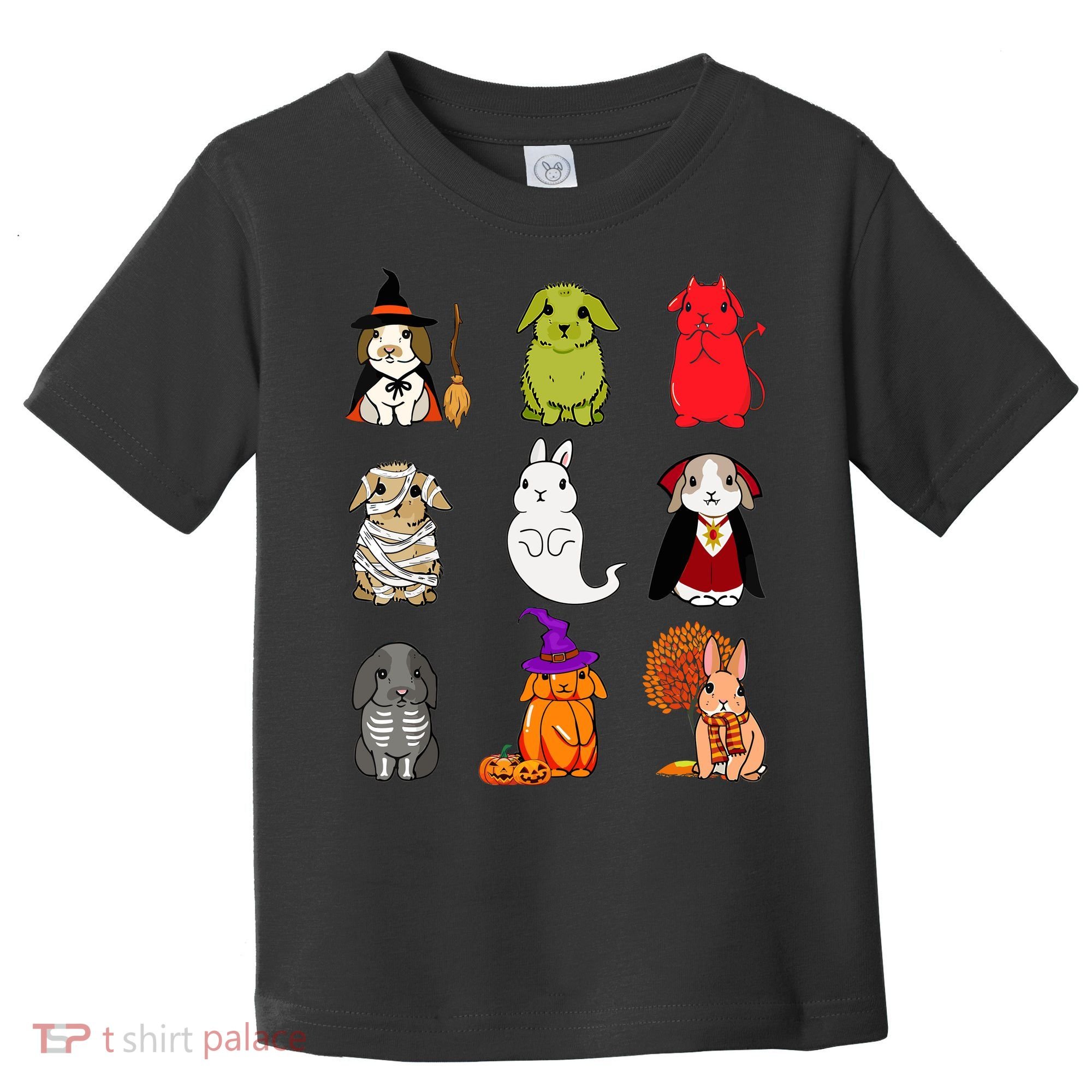 Cute Bunny Halloween Bunnies Rabbit Toddler T-Shirt