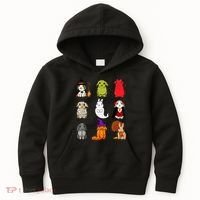 Cute Bunny Halloween Bunnies Rabbit Kids Hoodie thumb 0