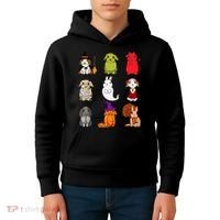 Cute Bunny Halloween Bunnies Rabbit Kids Hoodie thumb 4