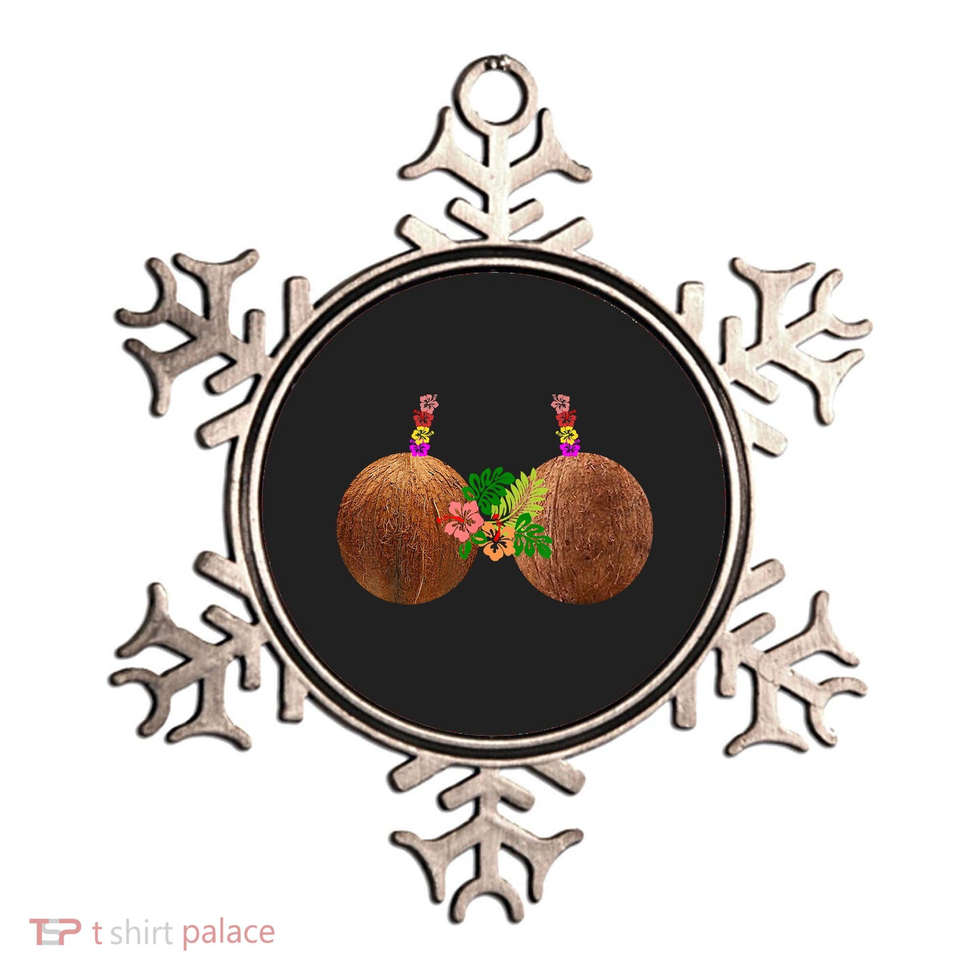 Coconut Bra Hawaii Luau Costume Funny Ornament