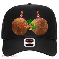 Coconut Bra Hawaii Luau Costume Funny Hat thumb 0