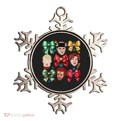 Coquette Bow Home Alone Christmas 90’S Comedy Ornament