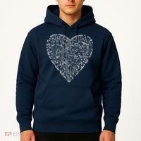 Circuit Board Heart Hoodie thumb 2