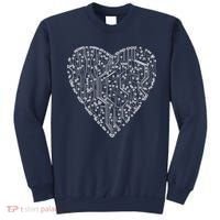 Circuit Board Heart Sweatshirt thumb 0