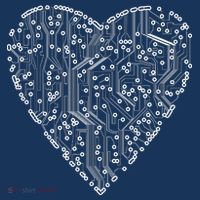 Circuit Board Heart Women's Tank Top thumb 5