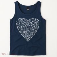 Circuit Board Heart Tank Top thumb 2