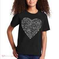 Circuit Board Heart Kids T-Shirt thumb 2