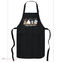 Cute Baby Hippo Moo Deng Fall Apron thumb 0