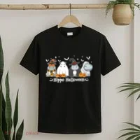 Cute Baby Hippo Moo Deng Fall T-Shirt thumb 2
