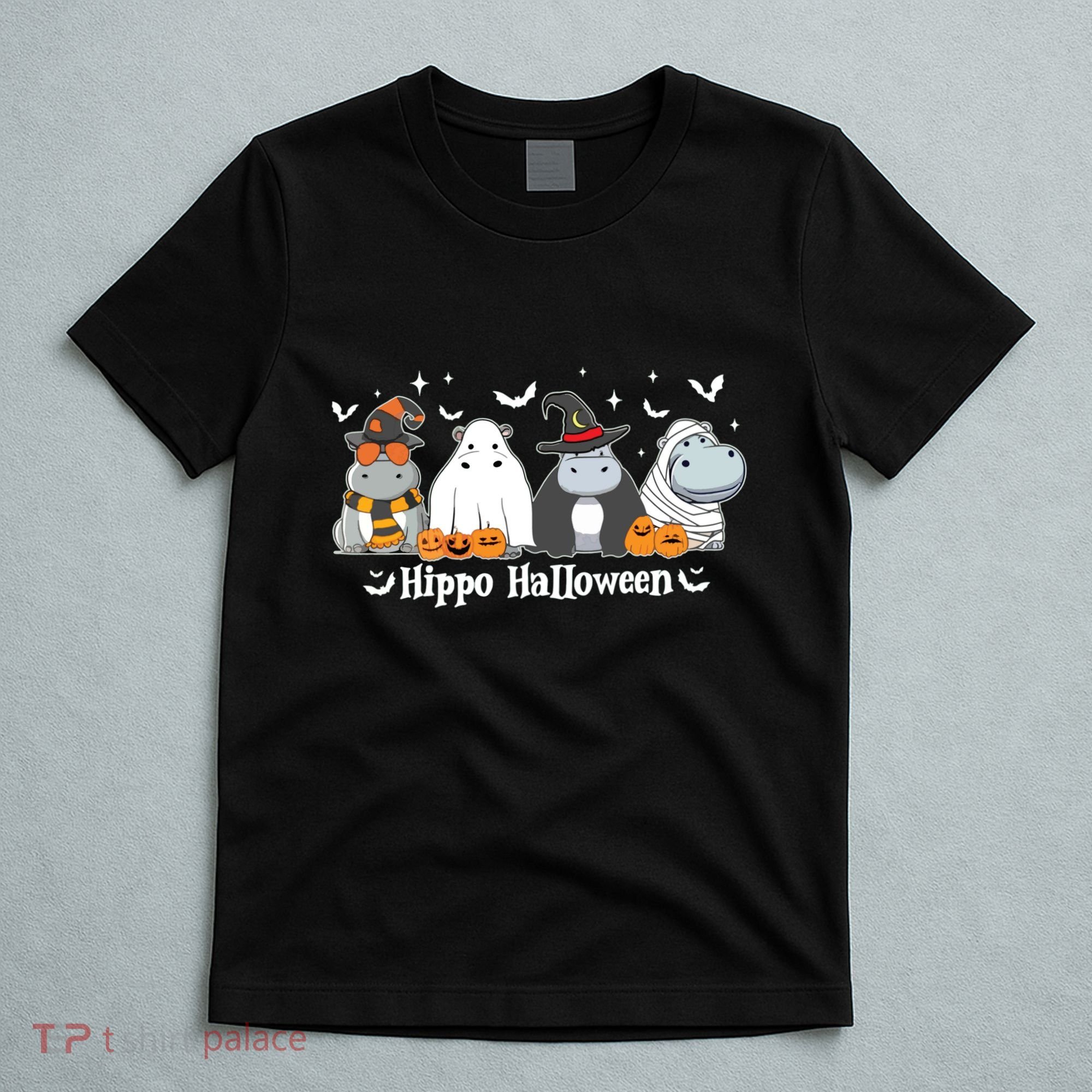 Cute Baby Hippo Moo Deng Fall T-Shirt