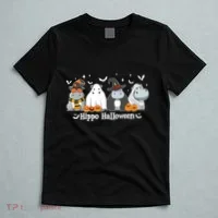 Cute Baby Hippo Moo Deng Fall T-Shirt thumb 5