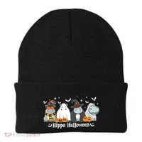 Cute Baby Hippo Moo Deng Fall Beanie thumb 0