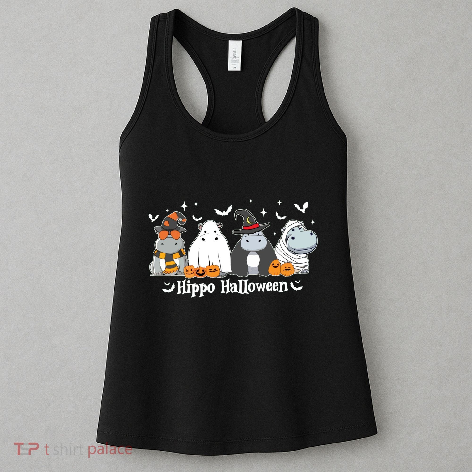 Cute Baby Hippo Moo Deng Fall Women's Tank Top