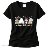 Cute Baby Hippo Moo Deng Fall Women's T-Shirt thumb 0