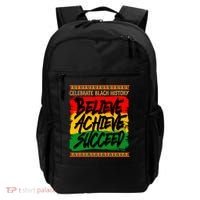 Celebrate Black History Believe Achieve Succeed Backpack thumb 0