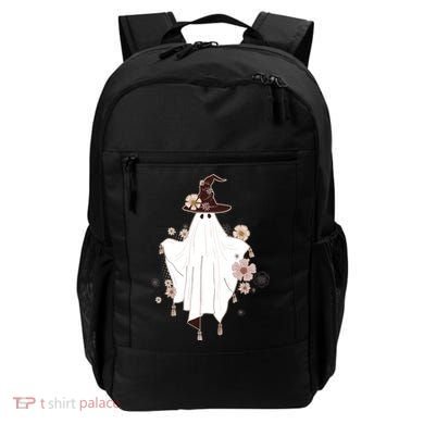 Cute Boho Halloween Ghost Backpack