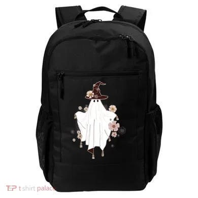 Cute Boho Halloween Ghost Backpack