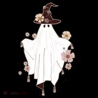Cute Boho Halloween Ghost Coffee Mug thumb 5