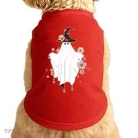 Cute Boho Halloween Ghost Doggie Tank thumb 0