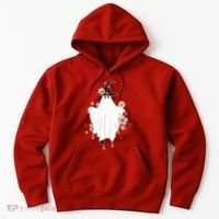 Cute Boho Halloween Ghost Hoodie thumb 0