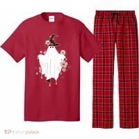 Cute Boho Halloween Ghost Pajama Set thumb 0